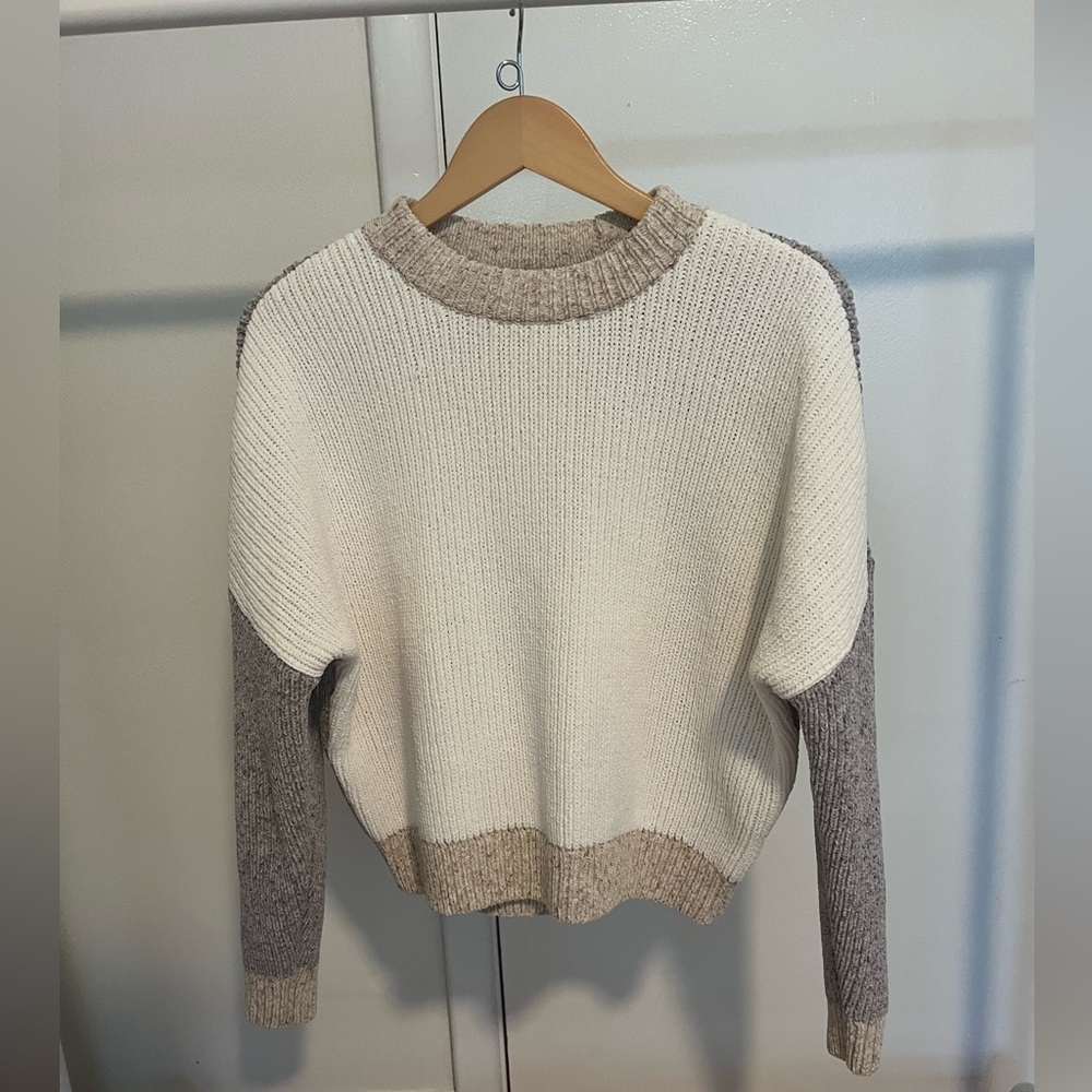 Colorblocked Abercrombie sweater